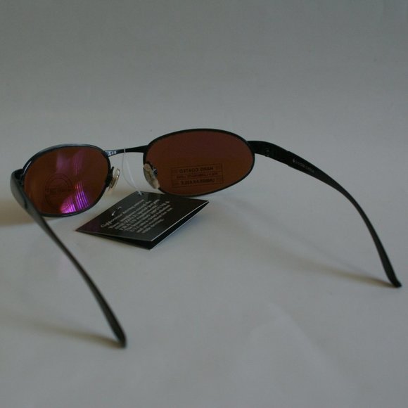 NWT Vintage Sports Metal Oval/RoundWrapAround Y2K Coppermax Lens tech sunglasses - Picture 3 of 8